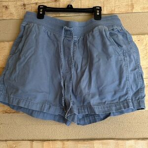 Orvis Light Blue Drawstring Athletic Shorts